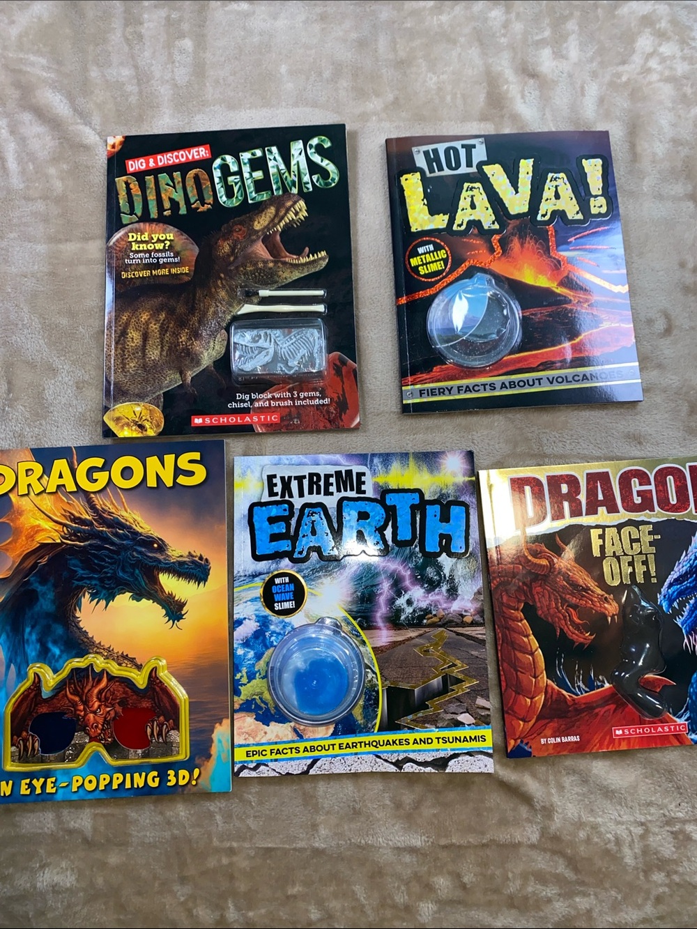 Scholastic Kids Learning Books Set